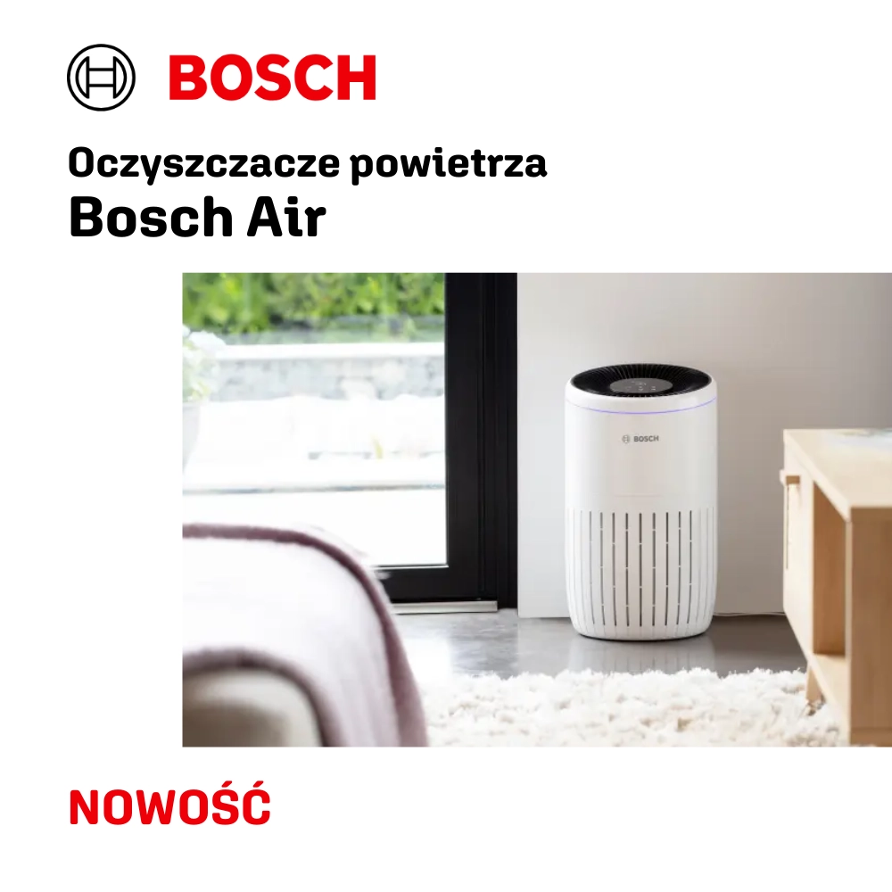 Oczyszczacze powietrza Bosch Air - banner mobilny